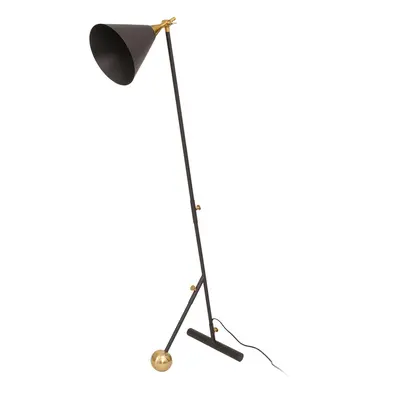 Stehlampe Celeste 225 Schwarz / Gold