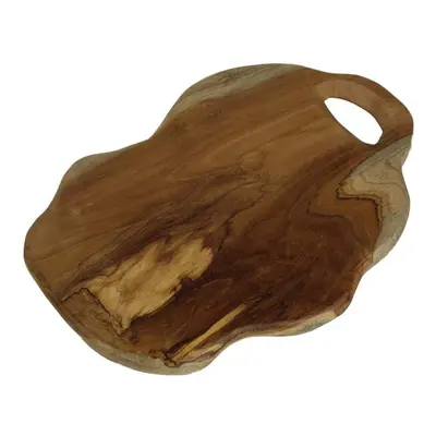 Holztablett klein EDE-04 Natural Teakholz B/H/T: 30 cm 2 cm 20 cm