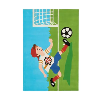 Teppich Joy 4090 Multi Football 110 cm x 160 cm