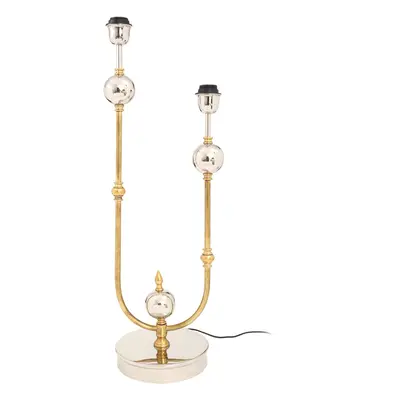 Tischlampe Cosima 425 Silber / Gold