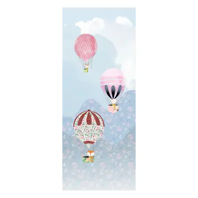 Vlies Fototapete - Happy Balloon Panel - Größe 100 x 250 cm