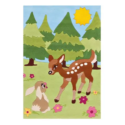 Teppich Joy 4175 Multi Deer 110 cm x 160 cm