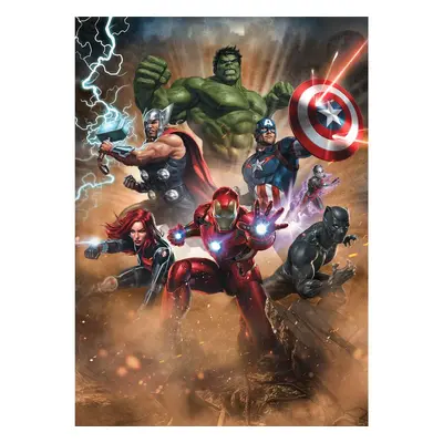 Vlies Fototapete - Avengers Superpower - Größe 200 x 280 cm