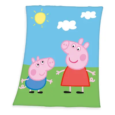 Peppa Wutz Fleecedecke - Classic 130 x 160 cm