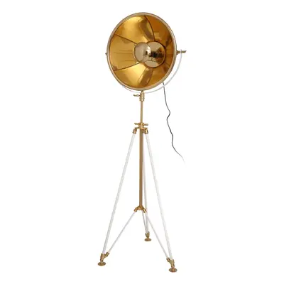 Stehlampe Bowie 125 Beige / Gold / Weiß