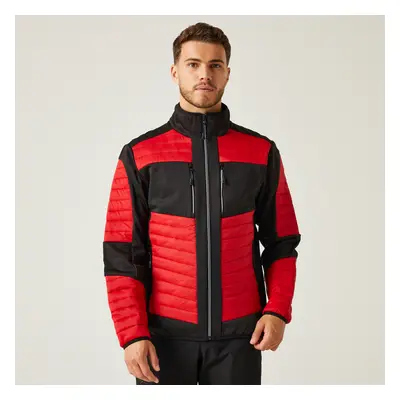 Regatta Professional E-Volve Thermal Hybrid-Jacke für Herren Classic Red Black, Größe: