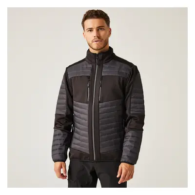 Regatta Professional E-Volve Thermal Hybrid-Jacke für Herren Ash Black, Größe: