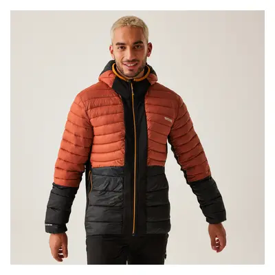 Regatta Leedre Hybrid-Jacke mit Kapuze für Herren Rot, Größe: