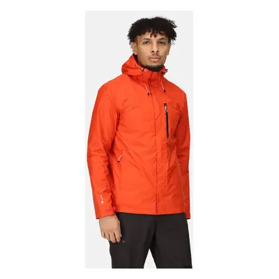 Regatta Baslow Wasserdichte Jacke für Herren Orange, Größe: Xxl