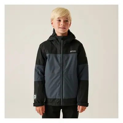 Regatta Beamz IV Wasserdichte Jacke für Kinder Grau, Größe: