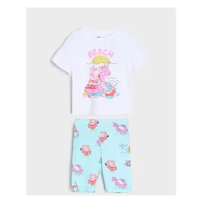 Sinsay - Set aus Jersey Peppa Pig - Mehrfarbig