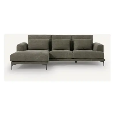 AM.PM Ecksofa Marsile Mit Ecke Links, Baumwolle/leinen