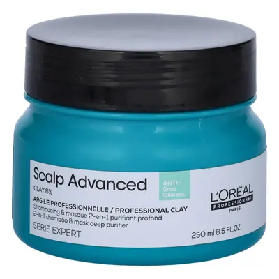 Loreal Professionnel Scalp Advanced Anti-Oiliness 2-in-1 Deep Purifier Treatment 250 ml