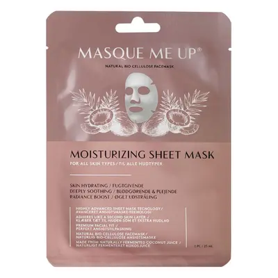 Masque Me Up Natural Bio Cellulose Facemask - Moisturizing Sheet Mask 25 ml