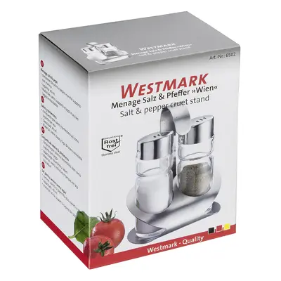 WESTMARK Menage Wien Glas/Edelstahl je 40 ml 2teilig