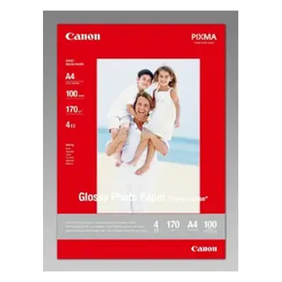 Canon GP-501 glänzendes Fotopapier A4 – 100 Blatt, Glanz, 200 g/m², A4, 100 Blätter, 210 x 297 m