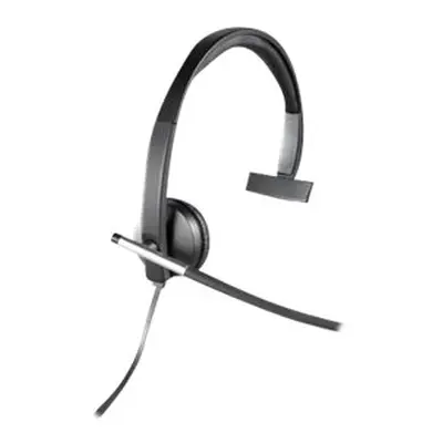 Logitech H650e, Kabelgebunden, Büro/Callcenter, 50 - 10000 Hz, 93 g, Kopfhörer, Schwarz, Silber