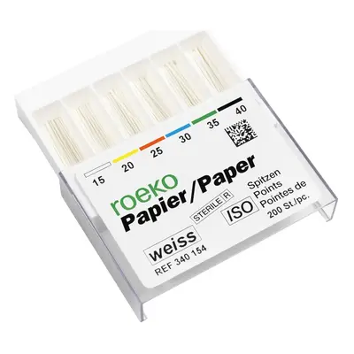 COLTENE roeko Papier Spitzen weiss - Packung Stück ISO