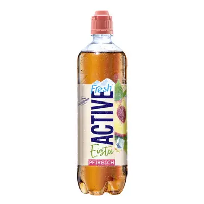 Adelholzener Active Fresh Eistee Pfirsich 0,75L