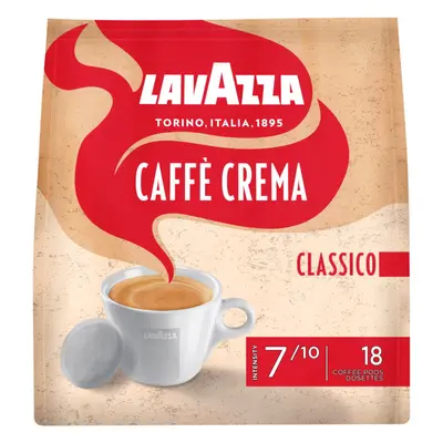 Lavazza Caffe Crema Classico Kaffeepads 18ST 125G