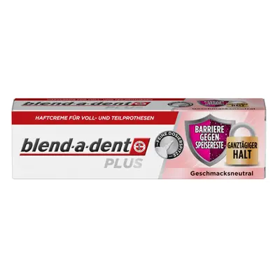Blend-a-dent Plus Haftcreme Barriere gegen Speisereste Geschmacksneutral 40G