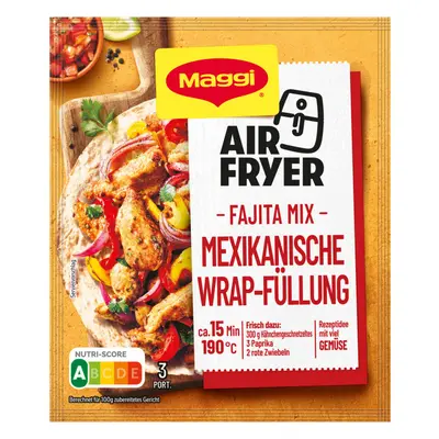 Maggi Fix Airfryer Fajita Mix Mexikanische Wrapfüllung 27G