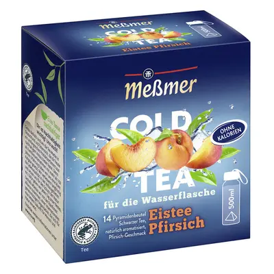 Meßmer Cold Tea Eistee Pfirsich 14ST 38,5G