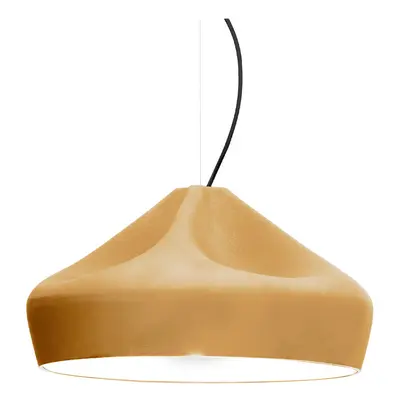 MARSET - Pleat Box LED Pendelleuchte Ocher/Weiß