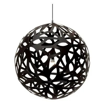 david trubridge - Floral Pendelleuchte Ø120 Schwarz Seiten