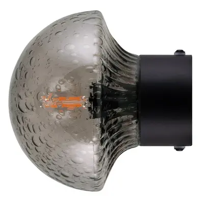 Globen Lighting - Fungo Deckenlampe, IP44, rauch/schwarz