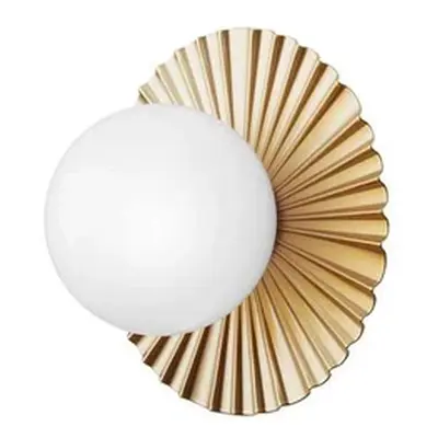 Nuura Aps - Liila Muuse Deckenlampe, IP44, gold/opal, Ø cm Nuura