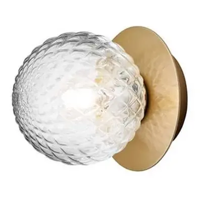 Nuura Aps - Liila Wand-/Deckenlampe, IP44, gold/klar, Ø cm Nuura