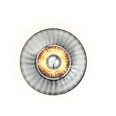 DESIGN BY US - New Wave Optic Wandleuchte Smoke