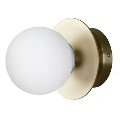Globen Lighting - Art Deco Wand-/Deckenlampe, IP44, messing