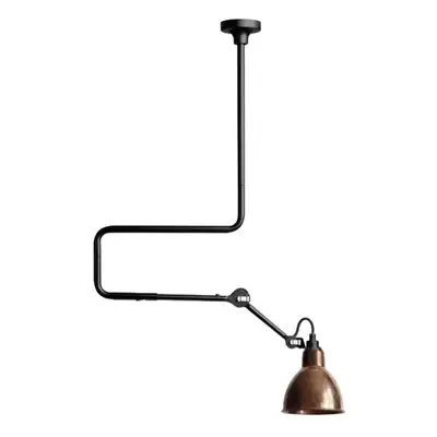 Lampe Gras - Deckenleuchte Schwarz/Raw Kupfer