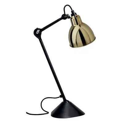 Lampe Gras - Tischleuchte Schwarz/Messing