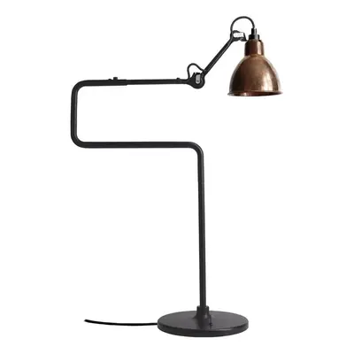 Lampe Gras - Tischleuchte Schwarz/Raw Kupfer