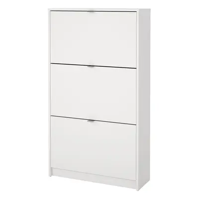 Schuhschrank weiß 3-türig × cm - SHOES