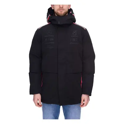 Mercedes-Benz MAPF1 Herren F1 Petronas AMG Herbst-Mantel mit abnehmbarer Kapuze Winter-Jacke mit