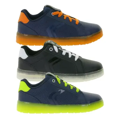 GEOX RESPIRA Kommodor Kinder Alltags-Sneaker mit atmungsaktiver Sohle Freizeit-Schuhe für Jungen