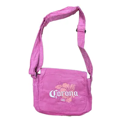Corona Bier Damen Schulter-Tasche kleiner Shopper Fan-Artikel mit Logo-Stickerei Canvas Tasche R