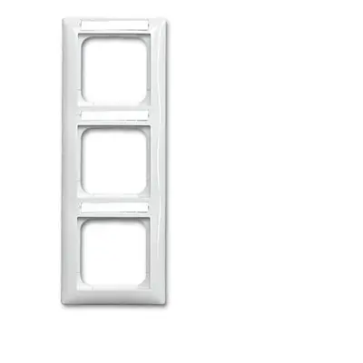 BJ balance SI Rahmen 1723 NS-914 3fach mit Schriftfeld alpinweiß senkr