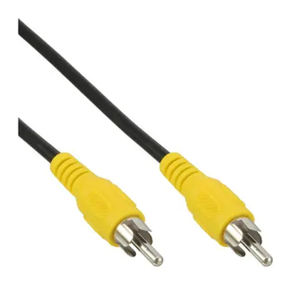 InLine® Cinch Kabel, Video, 1x Cinch Stecker / Stecker, Steckerfarbe gelb, 3m
