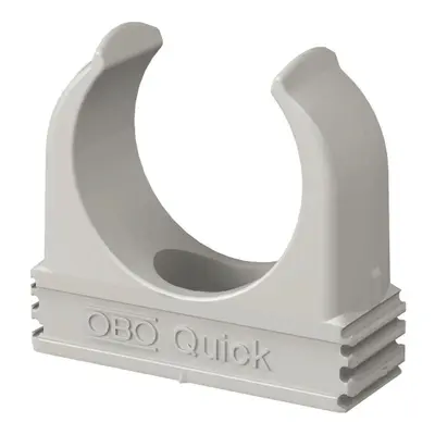 OBO 2955 M32 Quick-Schelle M32 PP lichtgrau RAL7035 2149022 (Inhalt 50 Stück)