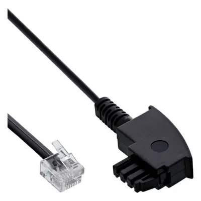 InLine® TAE-F Kabel, für DSL Splitter, TAE-F ST an Western 6/2 DEC ST, 20m