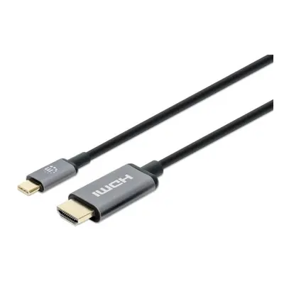 MANHATTAN 4K@60Hz USB-C auf HDMI-Adapterkabel
