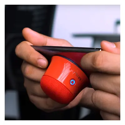 Ultron Mag Soundmate magnetic BT Speaker,1 Stück red