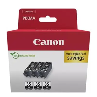 CANON PGI-35 Ink Cartridge BK TRIPLE