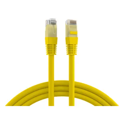 RJ45 Patchkabel Cat.5e U/UTP PVC -- CCA gelb 2m