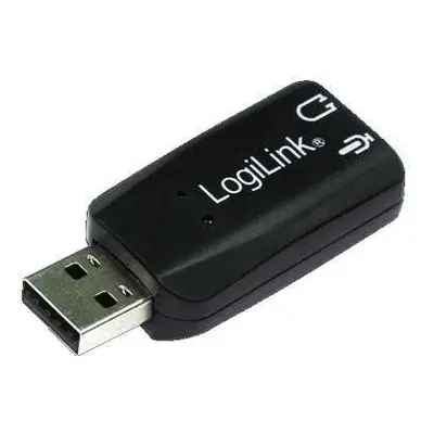 Logilink Soundkarte USB 5.1 mit Virtual 3D Soundeffekt
